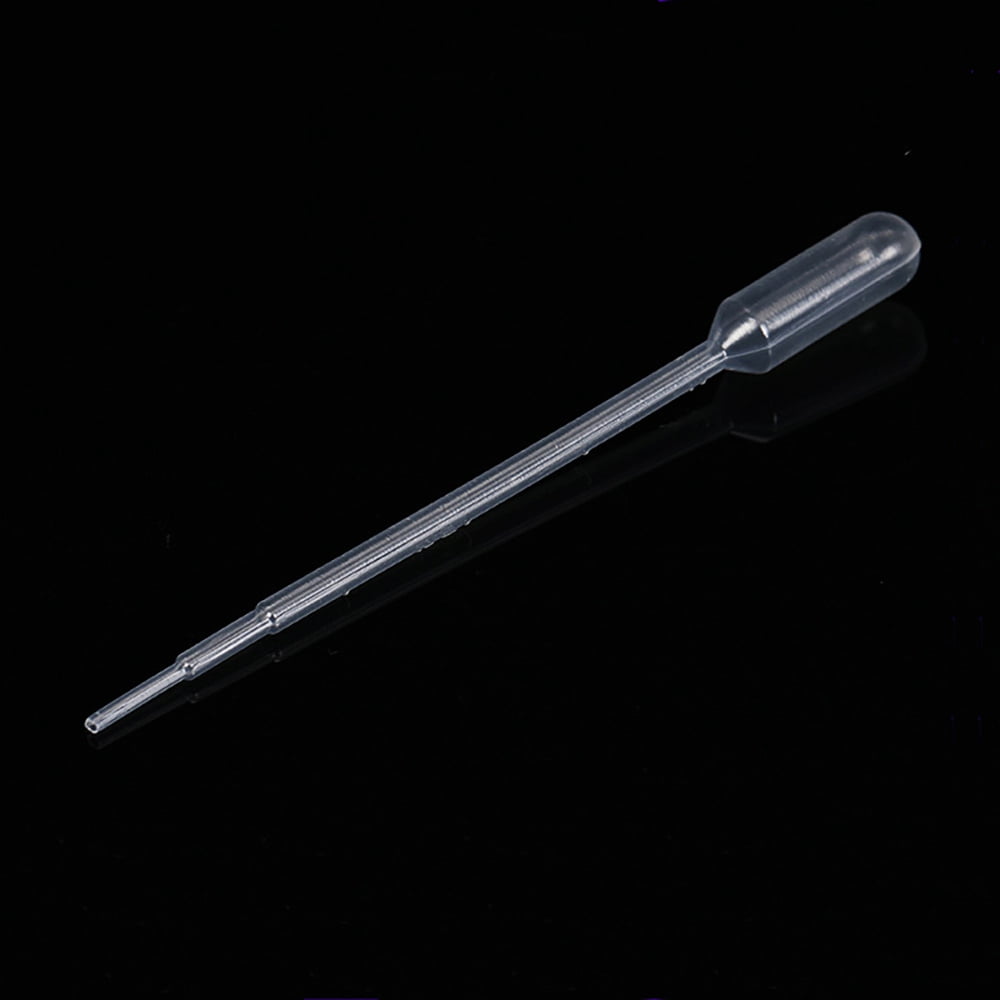 10bags Disposable Plastic Dropper Transfer Graduated Pipettes Manicure Tools Clear 150mm Capacity: 2ml about 100pcs/bag