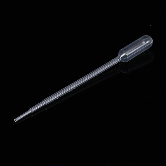 10bags Disposable Plastic Dropper Transfer Graduated Pipettes Manicure Tools Clear 150mm Capacity: 2ml about 100pcs/bag