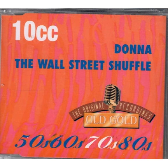 10cc - Donna / Wall Street Shuffle (CD) (Mint (M))