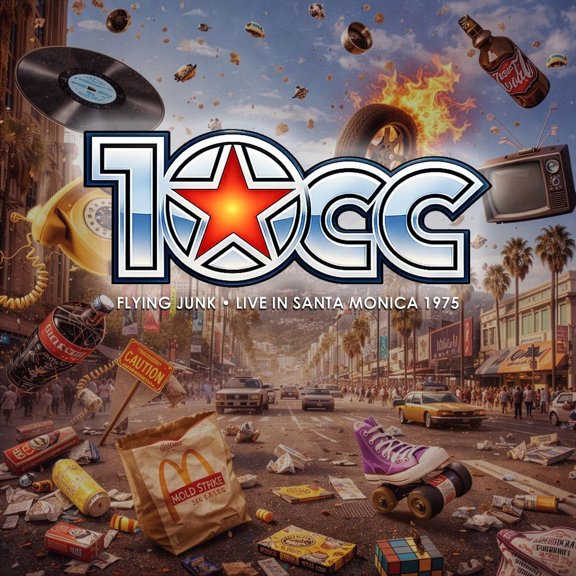 10cc Flying Junk: Live in Santa Monica 1975 (CD) Album