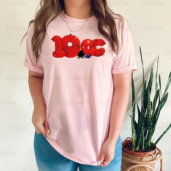 10cc - How Dare You! Vintage Retro Art Rock Pop Music Album Fan Graphic T-Shirt Unisex, up to 5XL