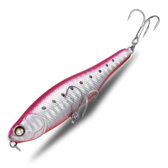 10cm 12.8g Hard Baits Walking The Dog Artificial Baits Topwater Pencil Fishing Lures with Hook for Trout