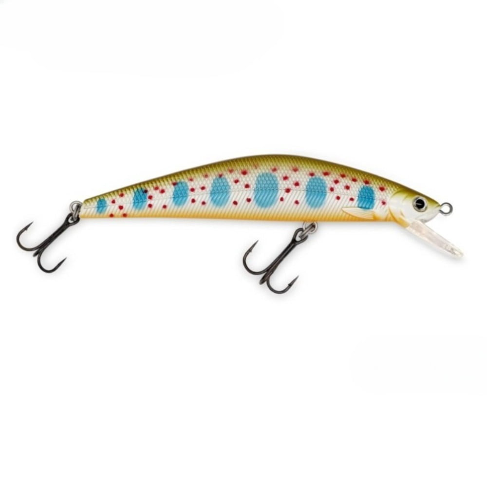 10cm 14g Floating Minnow Lure - Long Casting Hard Bait for Bass & Culter (Topwater Jerkbait)