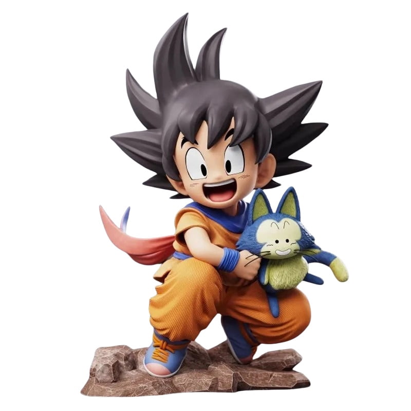 10cm/3.93in Anime Dragon Ball Z Figure DBZ Goku Figure Goku Embrace ...