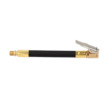 10cm 4" Tire Valve Connect Pipe Air Chuck Inflator Pump Extension Hose Adapter for Car Motorbike Bike Quick Connect