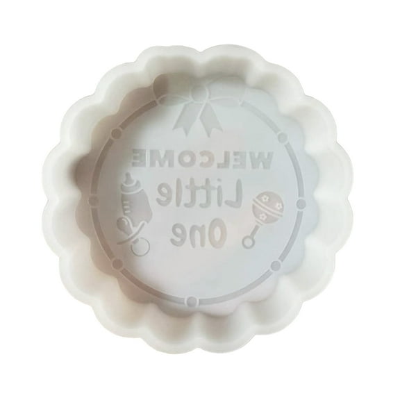 10cm Baby Silicone Mold DIY Crafts Project Reusable Soap Candle Plaster