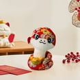 10cm Chinese New Year Plush Snake Animals 2025 Lunar Mascot Stuffed