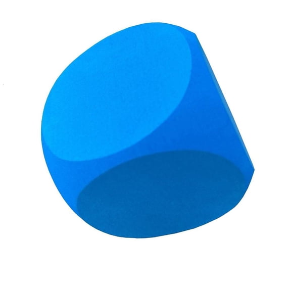 10cm EVA Dices Blank Erasable Dices Game Dices for Classroom Teaching Board Game