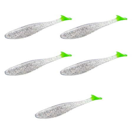 10cm Fishing Lure for Trout Walleye Swim Baits Fishing Lures Paddle Tail Swimbaits Artificial Baits for Saltwater