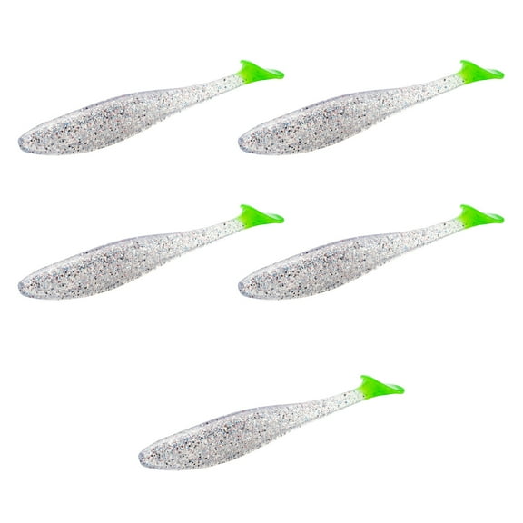 10cm Fishing Lure for Trout Walleye Swim Baits Fishing Lures Paddle Tail Swimbaits Artificial Baits for Saltwater