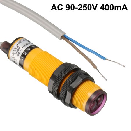 10cm Inductive Proximity Sensor Switch NO 90-250V 400mA 2-wire E18-DS10KA
