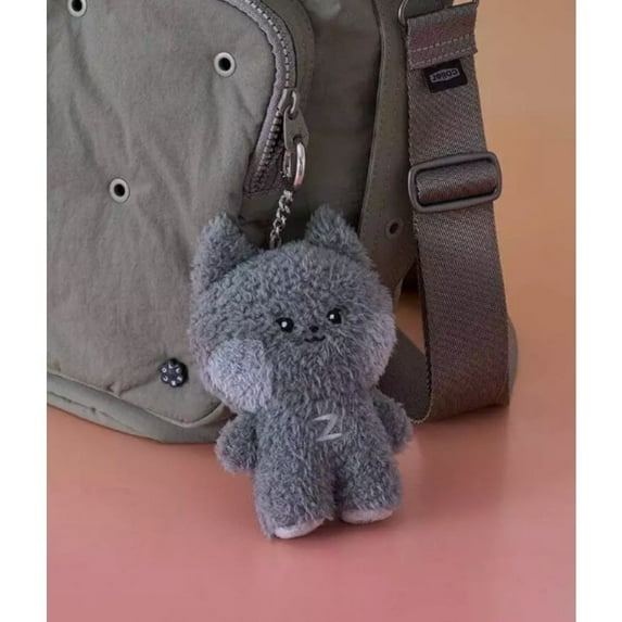10cm Kpop Idol ZEROBASEONE Plush Doll Keyring ZB1 Zeroni Stuffed Dolls Bag Charm Pendant,Woongnini