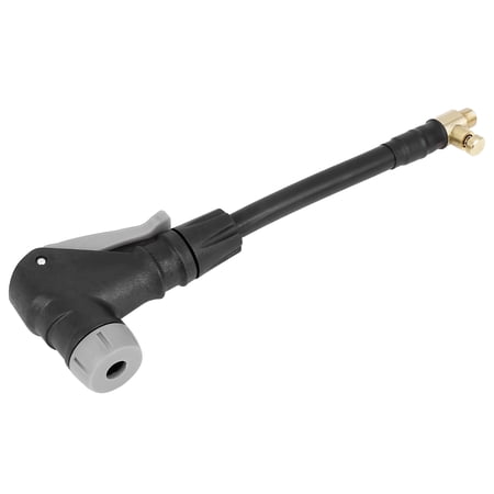 10cm M8x0.8 2-in-1 Multifunctional Air Tyre Tire Chuck Inflator Pump Hose Adapter Pipe Tool for Car Motorcycle Bike