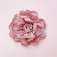thumbnail image 1 of 10cm Rose Fabric Flower Accessory Women Versatile Corsage Hair Clip Suit Lapel Clothing Bags DIY Corsage-Dark Pink, 1 of 7