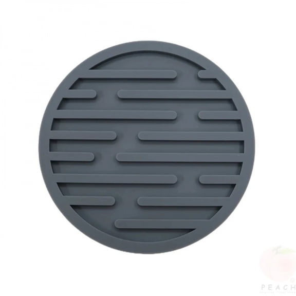 10cm Silicone Coasters Round Heat Resistant Rubber Tea Cup Mat Table Mat Drink Coffee Mug Glass Beverage Holder Pad Decor