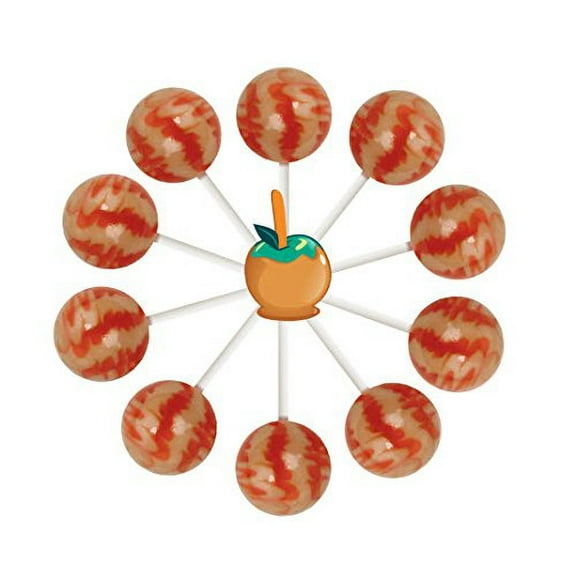 10ct. Caramel Apple Lollipop Bag