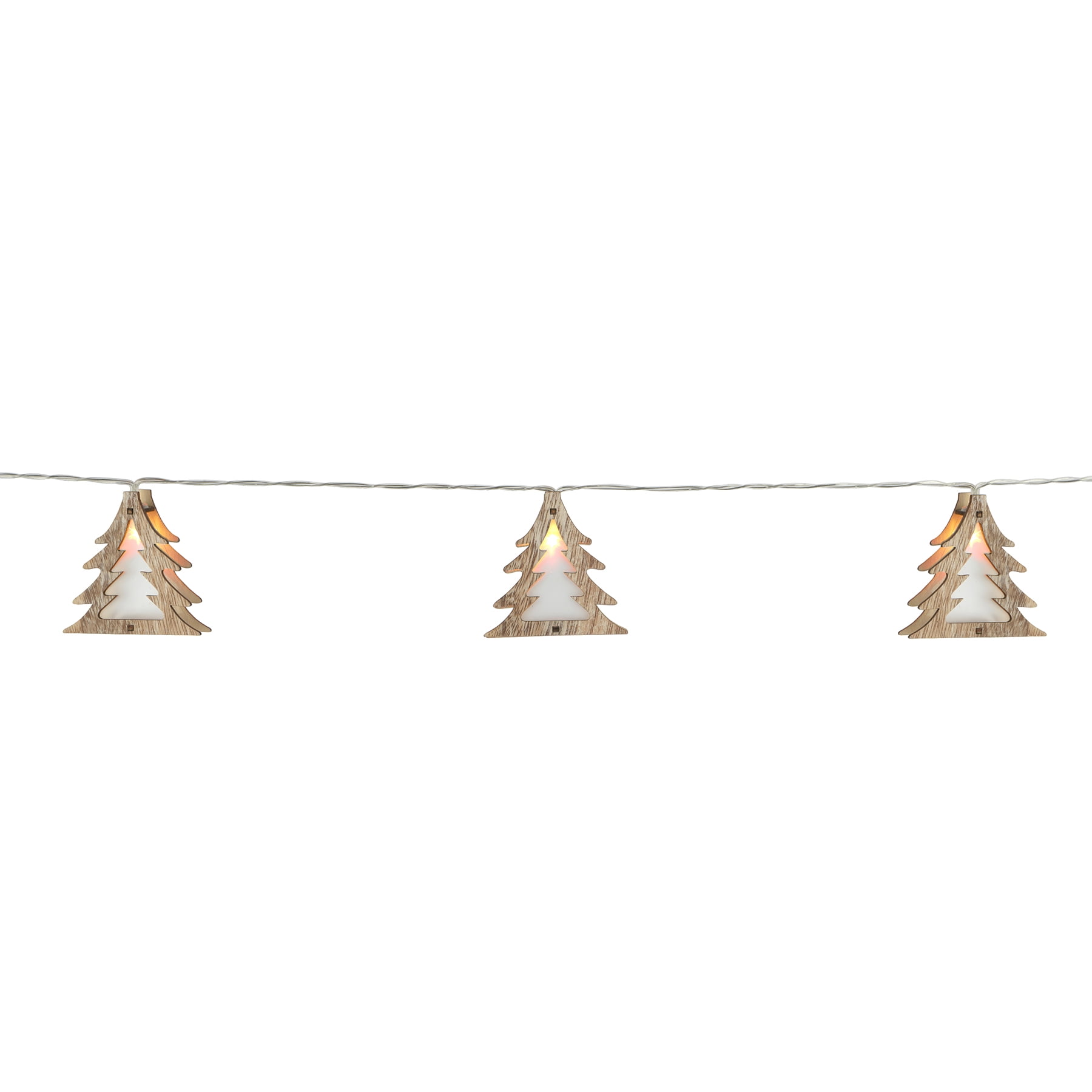 10ct. Christmas Trees LED Icon String Lights by Ashland - Christmas and Holiday Home Decor