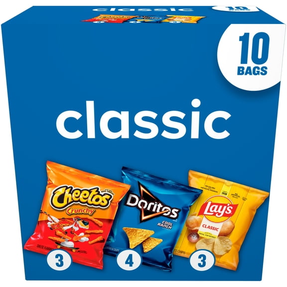 Frito Lay Classic Flavors Variety pack Mix 10 oz