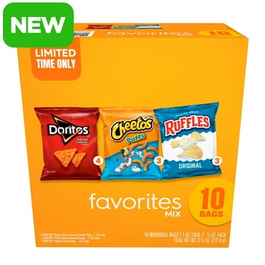 Frito-Lay Snacks Favorites Mix Variety Pack, 10 Count