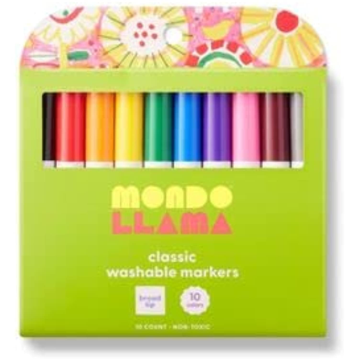 20ct Washable Markers Super Tip Classic Colors - Mondo Llama™ : Target