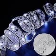 thumbnail image 1 of 10ft 30 LED Ribbon Christmas Lights,Christmas Decorations LED Ribbon Lights Christmas Tree Ornaments DIY Lace Bow String Lights Decoration for Xmas Holiday Wedding Party Indoor Outdoor Hanging, 1 of 4