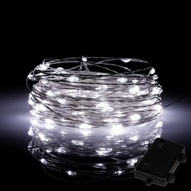 10ft 3M 30 LED Battery Powered Fairy Lights - Warm White & Multi-Color! Perfect For Indoor Decor