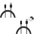 thumbnail image 1 of 10ft and 6ft Long USB-C Cable Type-C Fast Charger Cord  Power Wire A1N for Motorola Moto G Stylus (2021) G7 Power (2021) (2020) Play G6 (2021) Fast, One 5G Ace, Razr (2020) (2019), Edge (2021), 1 of 6
