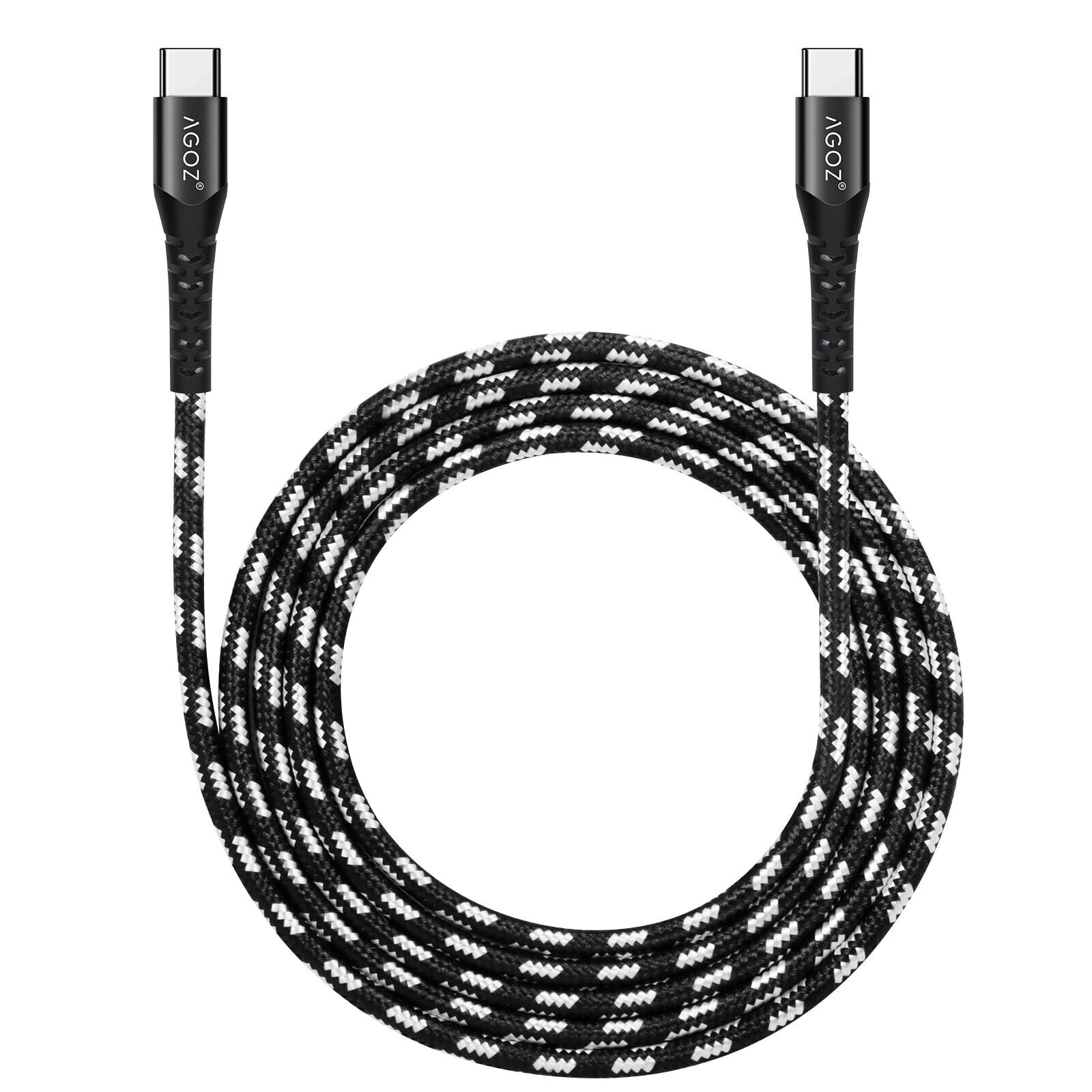 10ft AGOZ USB C to USB C Cable FAST Charger Type C to Type C Cord for