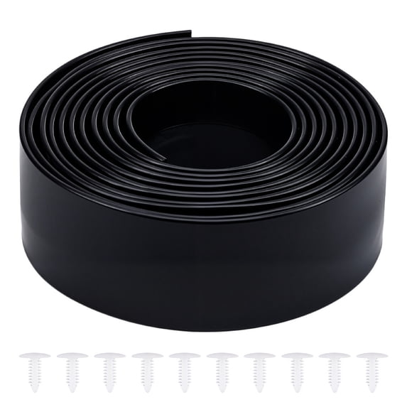 10ft Black Long Vinyl Straps 1.8 Inch Durable Outdoor