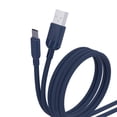thumbnail image 1 of 10ft Braided Type-C to USB Cable Navy, 1 of 1