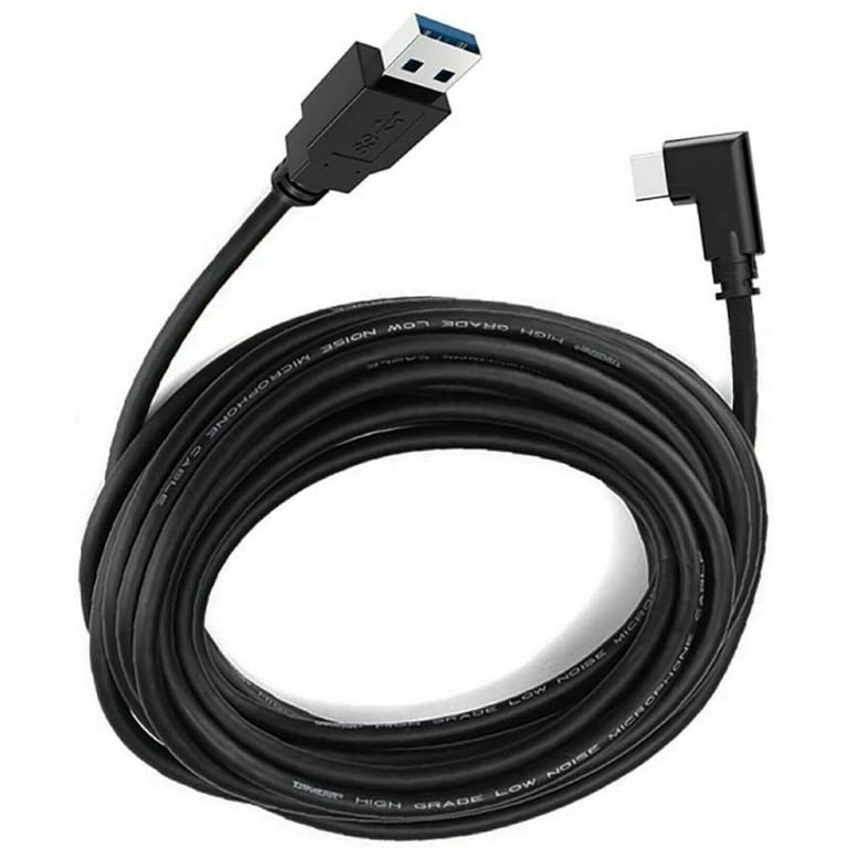 10ft Cable for Oculus Quest Link Type-C Right Angle to USB A