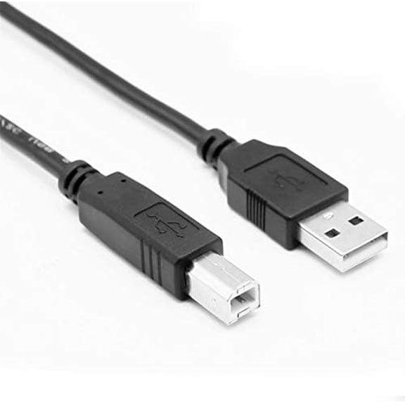 10ft Extra Long Basics USB-A to USB-B 2.0 Cable Replacement UNO Data Sync Cord for Blue Snowball MIC, Mega 2560 Rev 3 R3 Microcontroller Cord Microphone,Hard Drive, Printer