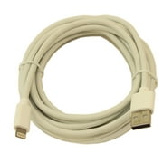 10ft Genuine LightningTM USB Cable Sync and Charge, White