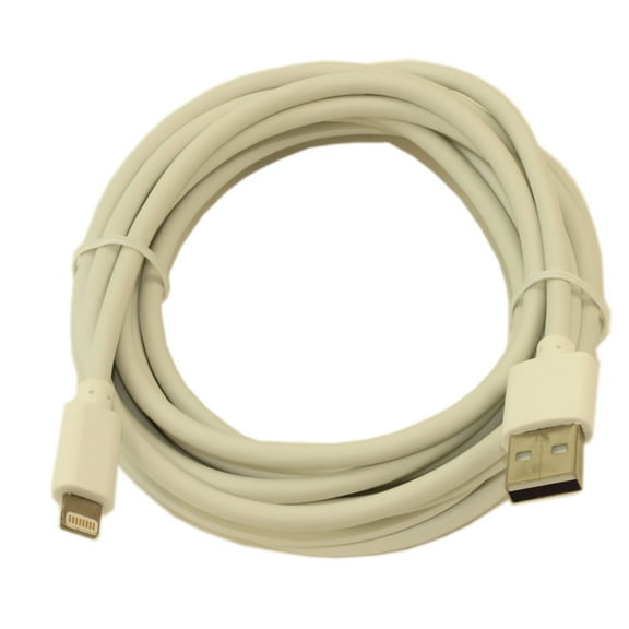 10ft Genuine Lightning(TM) USB Cable Sync and Charge, White