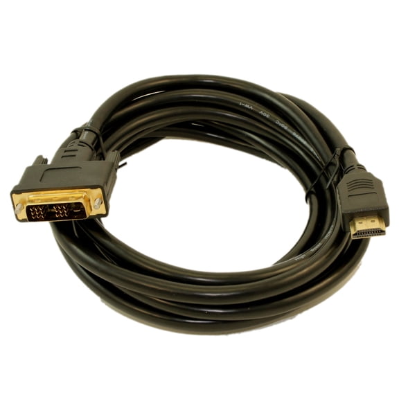 10ft HDMI/DVI-D Combination Cable (28 AWG), Gold Plated