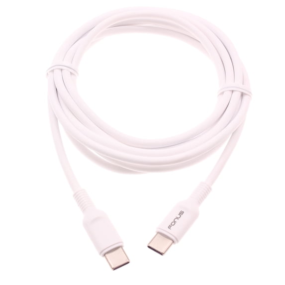 10ft Long Type-C Cable for TCL 30 T - Fast Charger Cord PD Power Wire (USB-C to USB-C) for 30 T