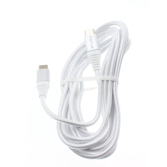 10ft Long USB-C Cable for Motorola Edge / Edge Plus (2022) Phones - Fast Charger Power Cord (Type-C to Type-C) Wire Sync for Motorola Edge / Edge+ (2022) Models