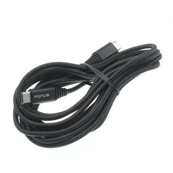 10ft Long USB-C Cable for Motorola Edge (2024)/(2022) - Fast Charge Power Cord (Type-C to Type-C) Wire Sync