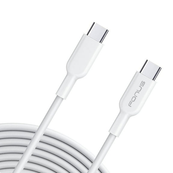 10ft Long USB-C Cable for Motorola Razr (2023), Edge (2023) - Fast Charger Cord Power Wire Type-C to Type-C Data Sync