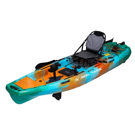 10ft Radar Modular Propeller Drive Pedal Fishing Kayak | 430lbs Capacity | 2 Piece