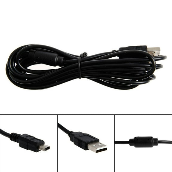 10ft Multi Controller USB Charging Charger Cable Cord For Playstation 3 PS3