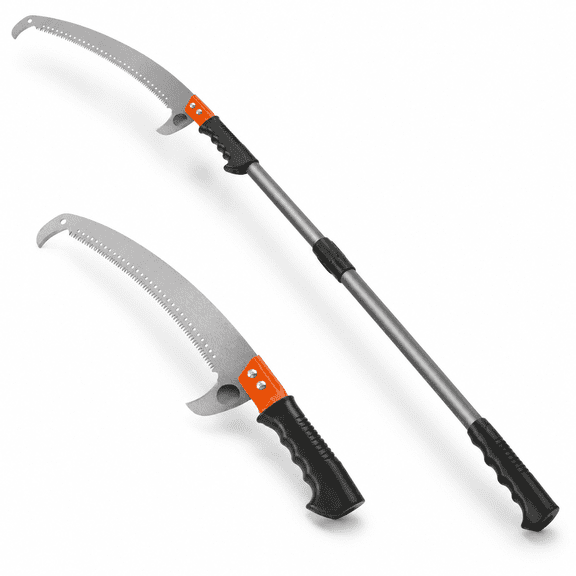 10ft Pole For Tree Trimming 2-in-1 Hand Steel Pruner