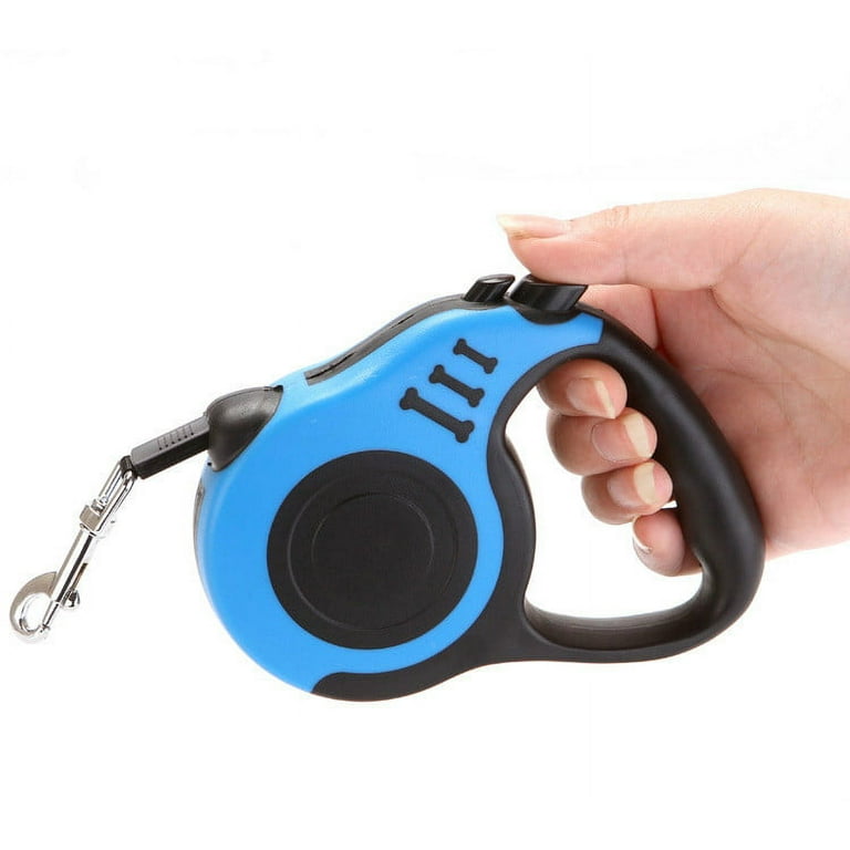 Dog leash shop with locking clasp