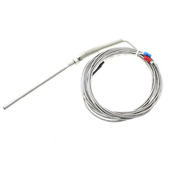 /10ft Stainless Steel Probe K type Sensors High Temperature Thermocouple,1x K Type Thermocouple