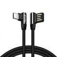 thumbnail image 1 of Angle USB Cable for Nokia XR20/XR21 - 10ft Type-C Charger Cord USB-C Power Wire Sync for Nokia XR20/XR21, 1 of 6