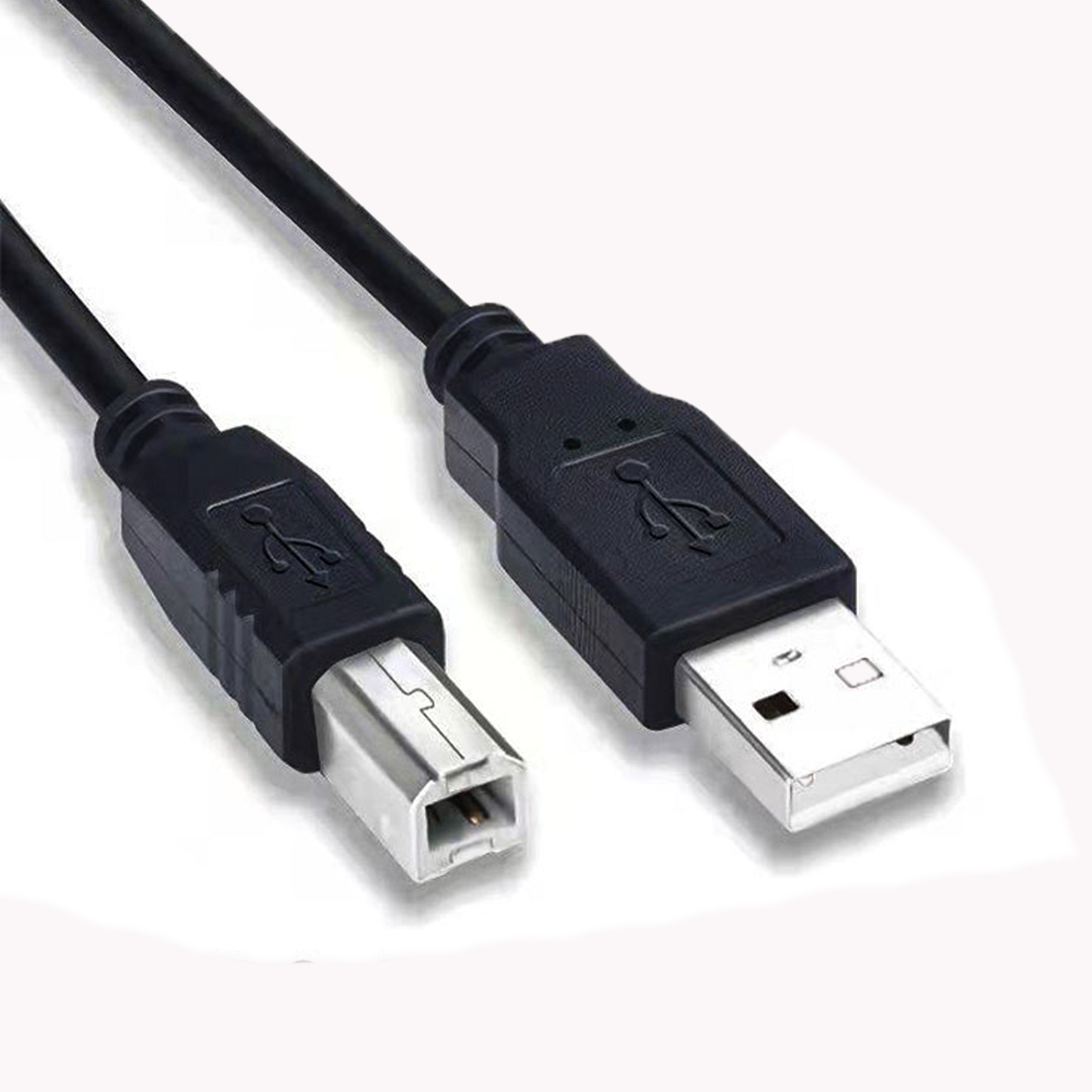 10ft USB A To USB B Printer Cable High Speed USB 2 0 Type A Male To 