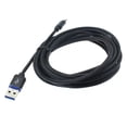 thumbnail image 1 of 10ft USB-A to USB-C Cable for Samsung Galaxy S24/Ultra/Plus Phones - Type-C Power Cord USB-C Long Fast Charge Wire PU Leather for Galaxy S24/Ultra/Plus, 1 of 8
