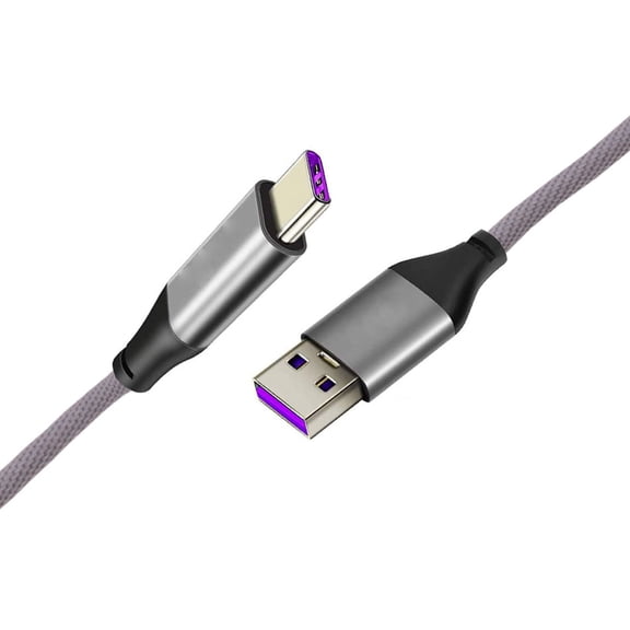 10ft USB-C Cable for OnePlus 11/12/12R/13/13R 5G - Extra Long Fast Charger Power Cord Type-C Sync Wire Gray