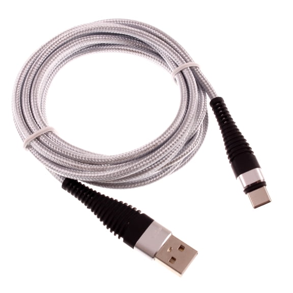 10ft USB-C Cable for Samsung Galaxy Z Flip7/Z Flip7 FE - Long Charger Cord Type-C Power Wire Braided Fast Charge