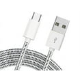 thumbnail image 1 of 10ft USB Cable for Nokia G90/G100/G300/G310 5G - Type-C Charger Cord Power Wire USB-C for Nokia G90/G100/G300/G310 5G, 1 of 5